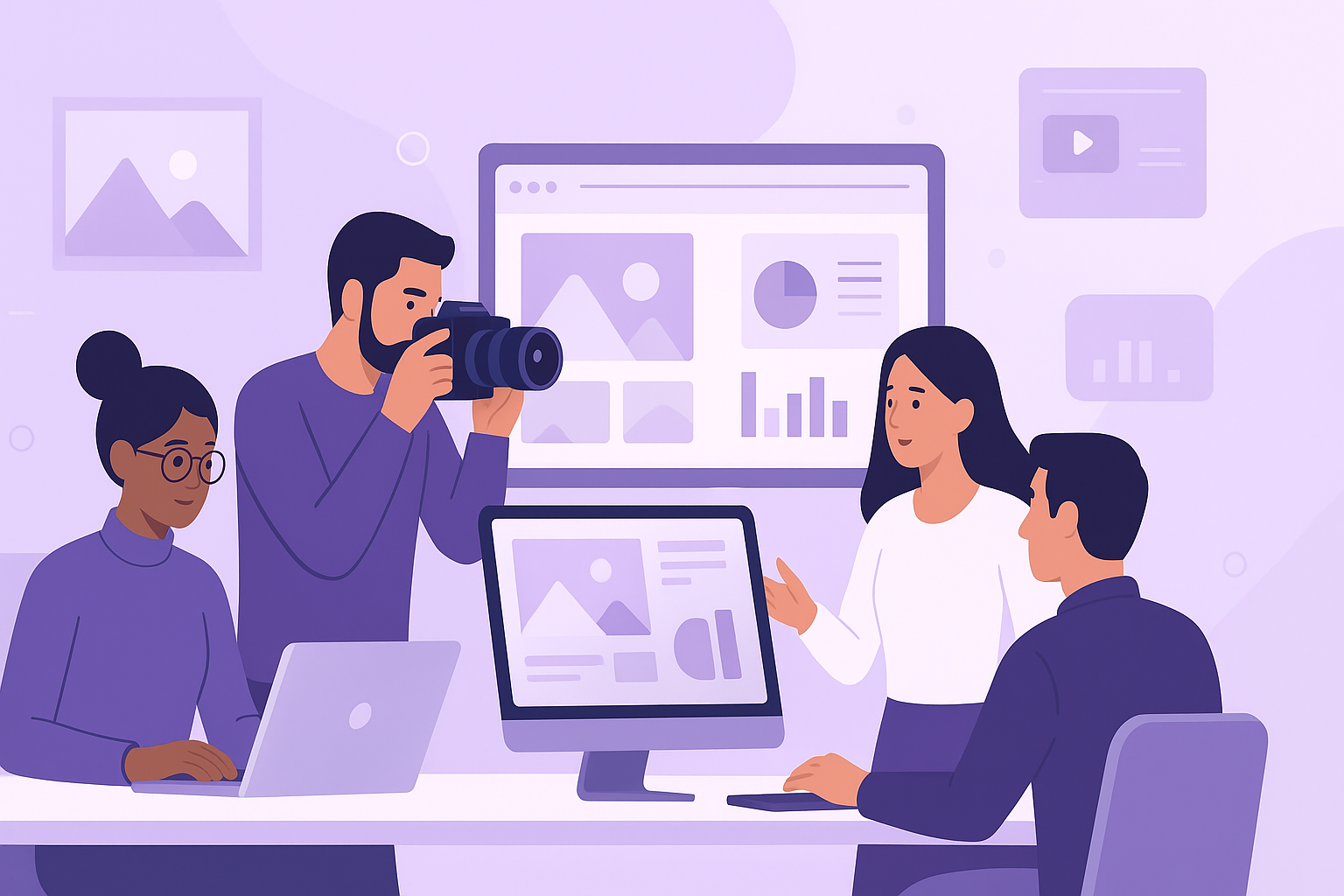 Partner teams collaborating